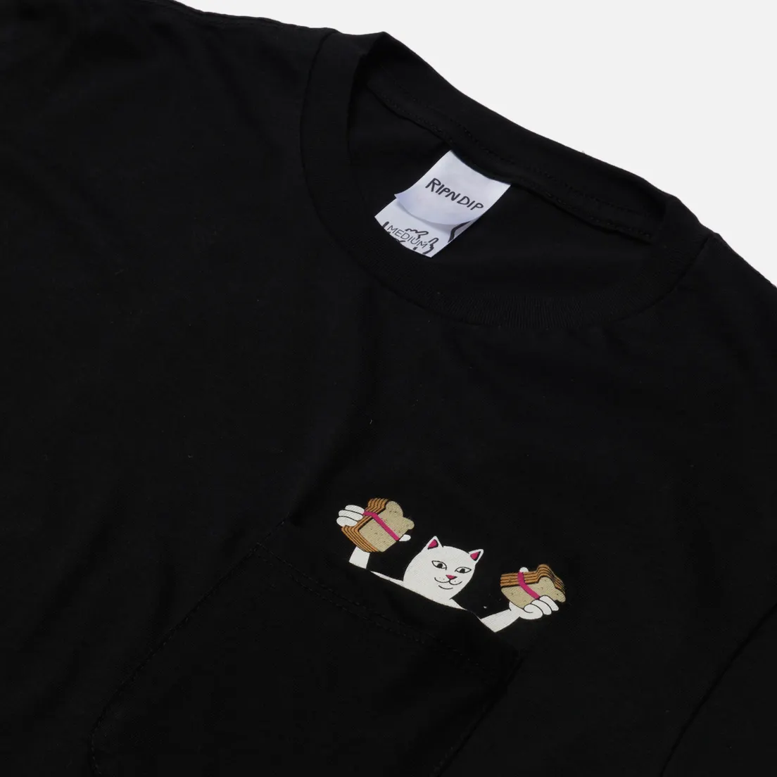 RIPNDIP Мужская футболка Lets Get This Bread Pocket