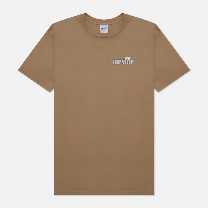 Мужская футболка Ripndip, цвет бежевый, размер XL