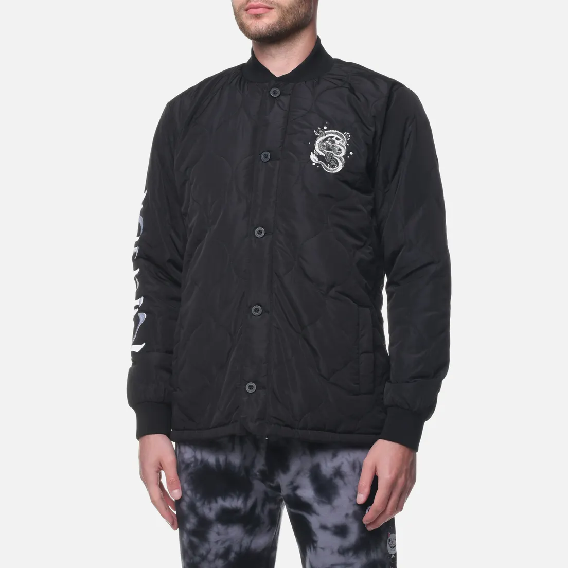 RIPNDIP Мужская куртка бомбер Mystic Jerm Quilted