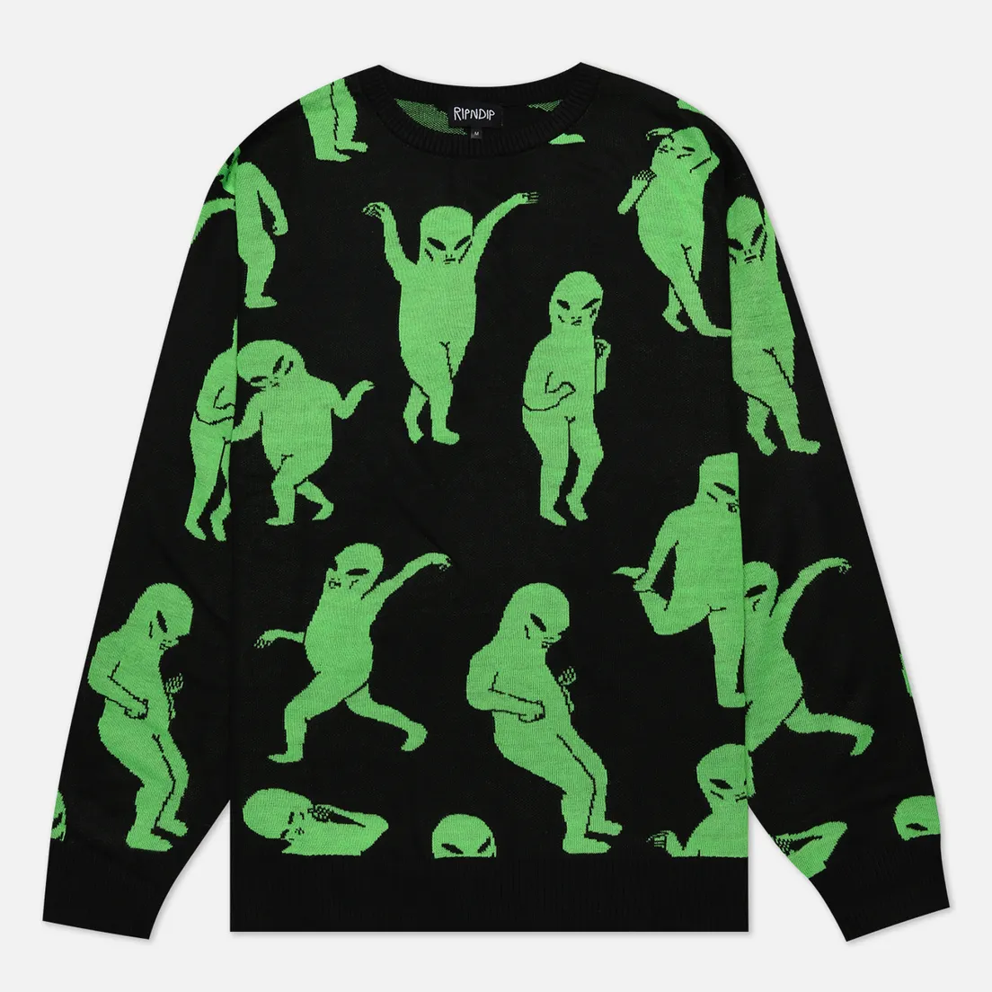 RIPNDIP Мужской свитер Alien Dance Party Knit