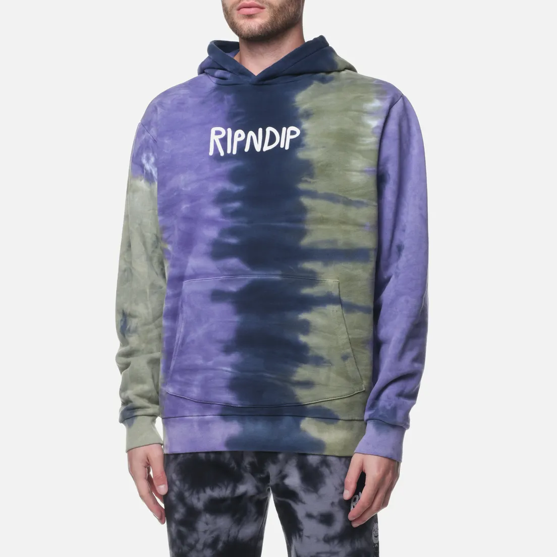 RIPNDIP Мужская толстовка Ripndip Rubber Logo Hoodie