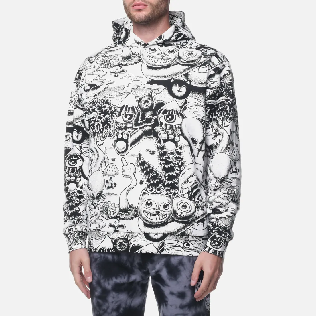 RIPNDIP Мужская толстовка Dark Twisted Fantasy Hoodie