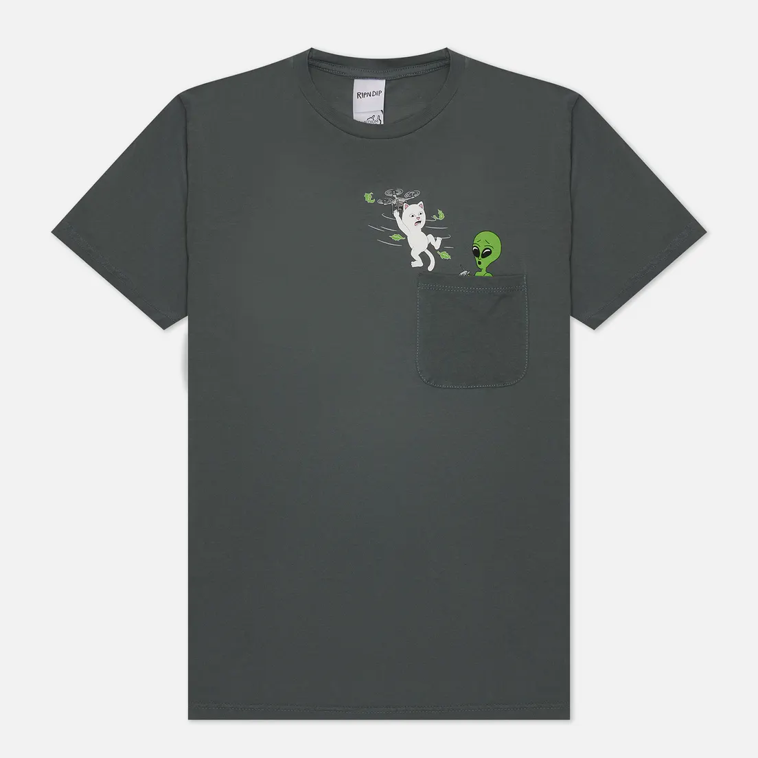 RIPNDIP Мужская футболка Bye Bye Pocket