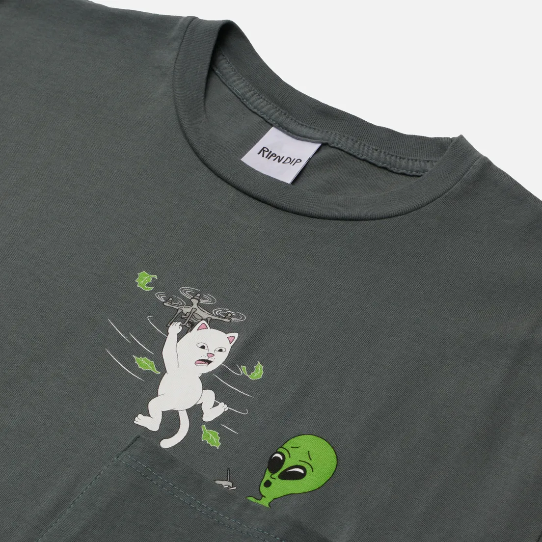 RIPNDIP Мужская футболка Bye Bye Pocket