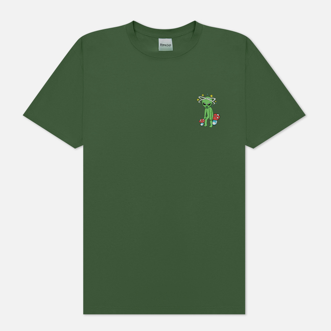 мужская футболка ripndip space gang зелёный размер m Ripndip Space Gang