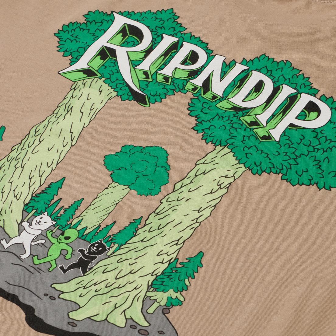 RIPNDIP Мужская футболка Strange Forest