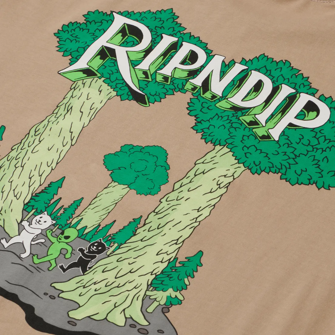 RIPNDIP Мужская футболка Strange Forest