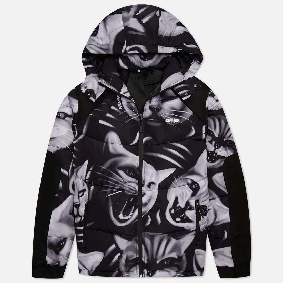 RIPNDIP Мужской пуховик Neon Cat Puffer