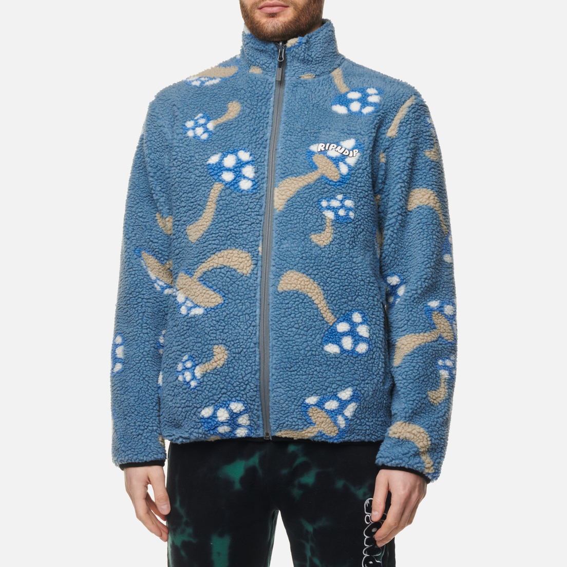 RIPNDIP Мужская флисовая куртка Euphoria Reversible Polar Fleece