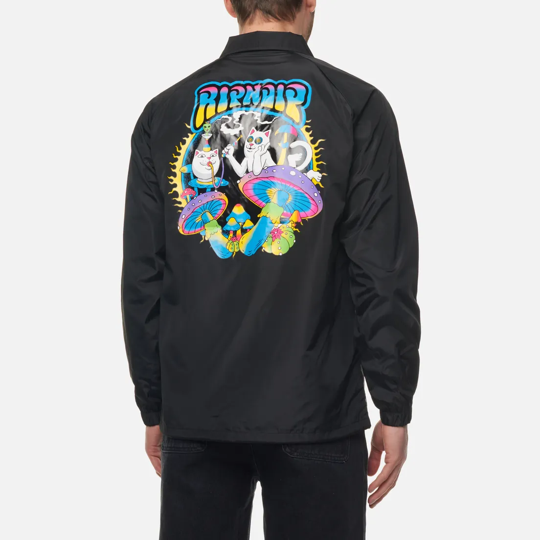 RIPNDIP Мужская куртка ветровка Psychedelic Garden Coach