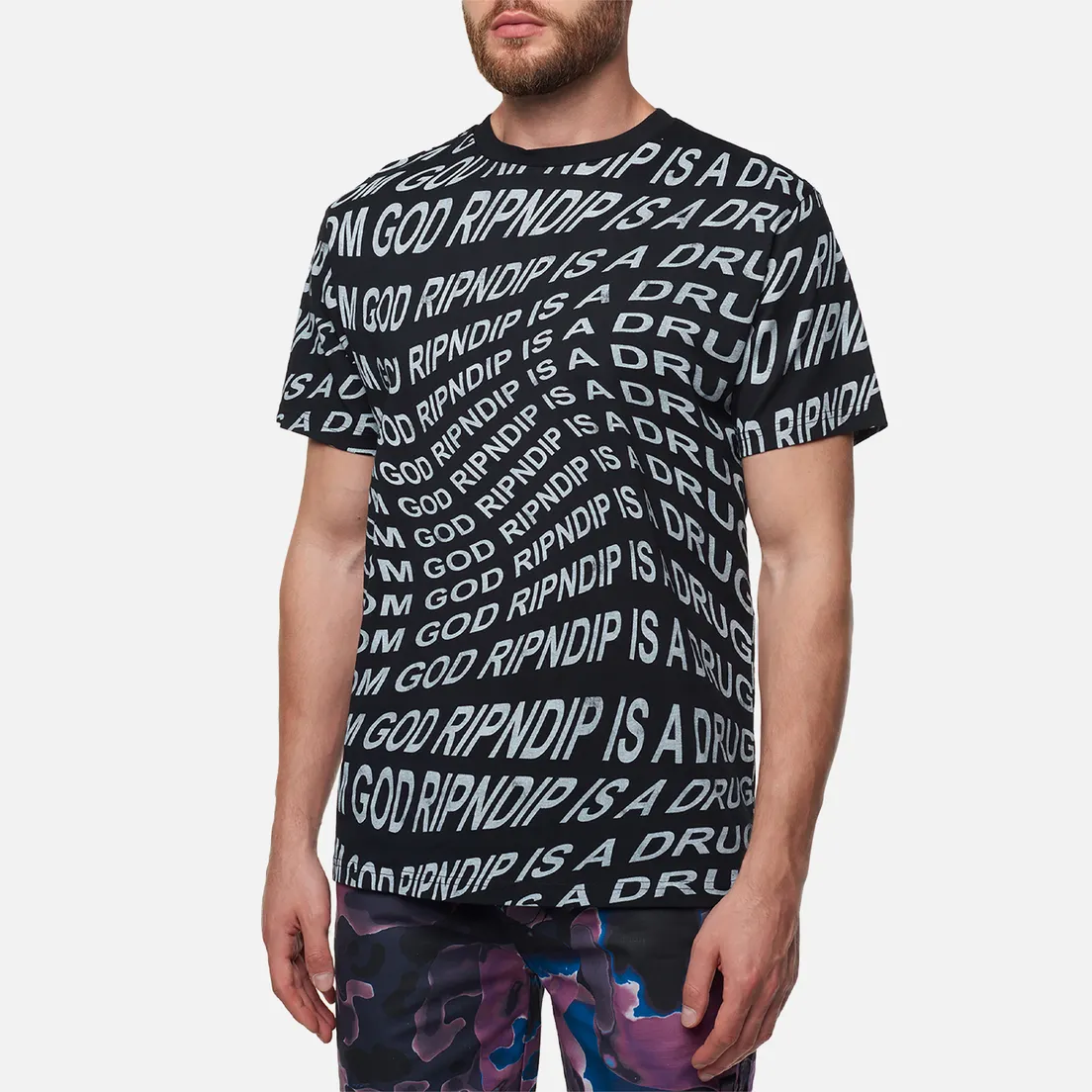 RIPNDIP Мужская футболка Drug From God