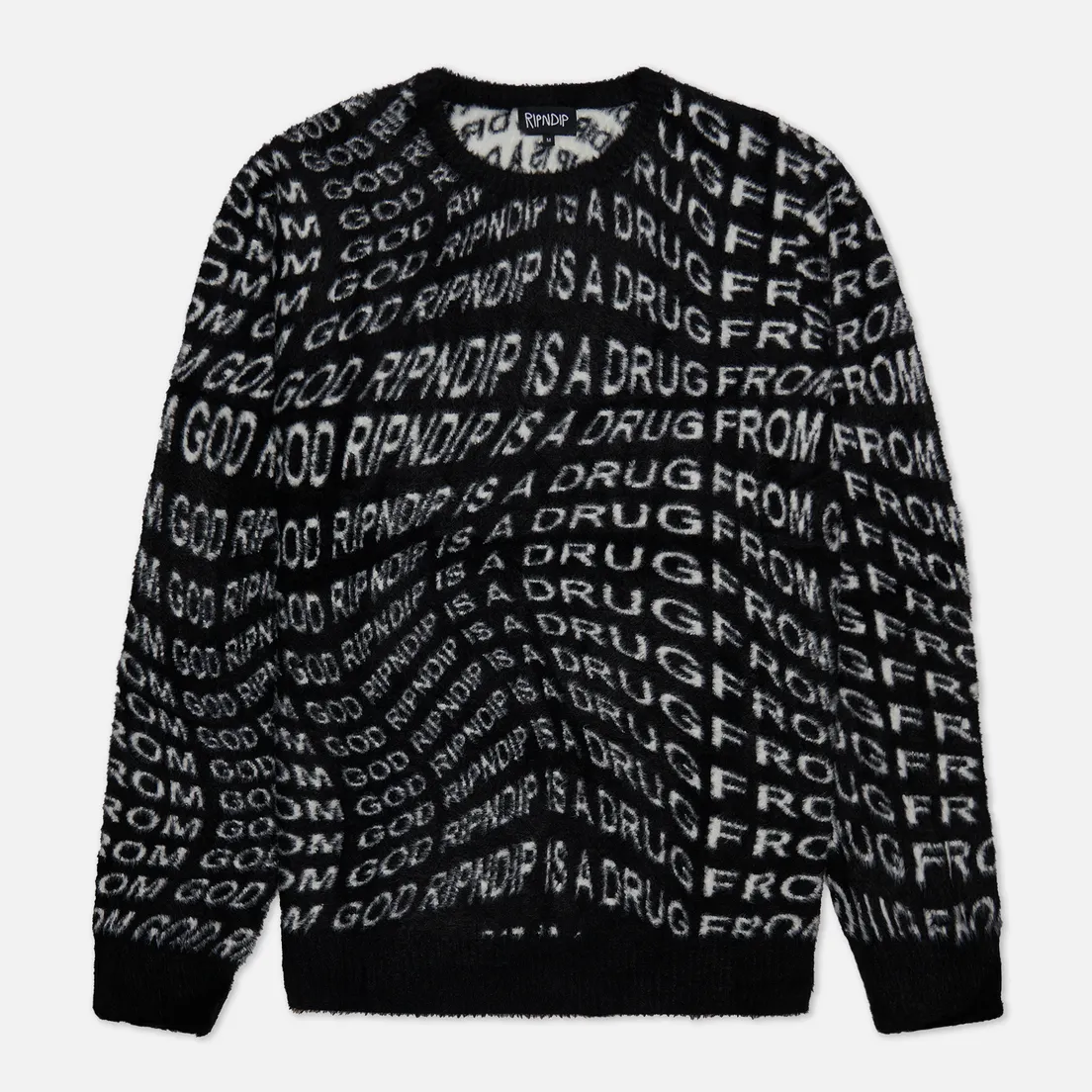 RIPNDIP Мужской свитер Drug From God Knit Mohair