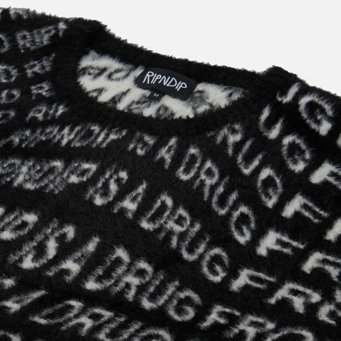 RIPNDIP Мужской свитер Drug From God Knit Mohair