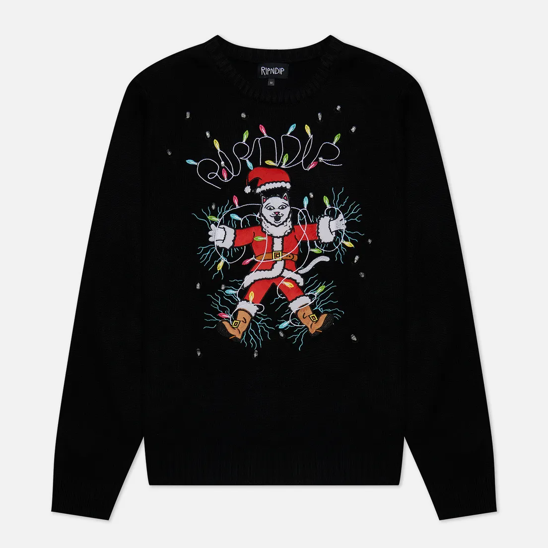 RIPNDIP Мужской свитер Electrifying Santa Knit
