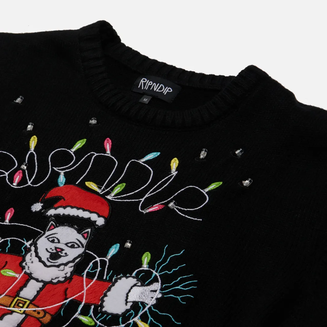 RIPNDIP Мужской свитер Electrifying Santa Knit