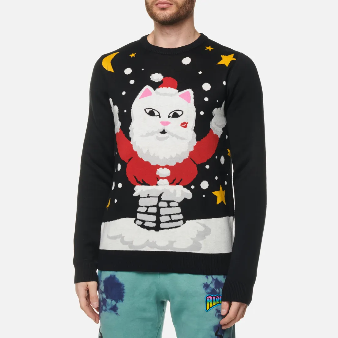 RIPNDIP Мужской свитер Deck The Halls Knit