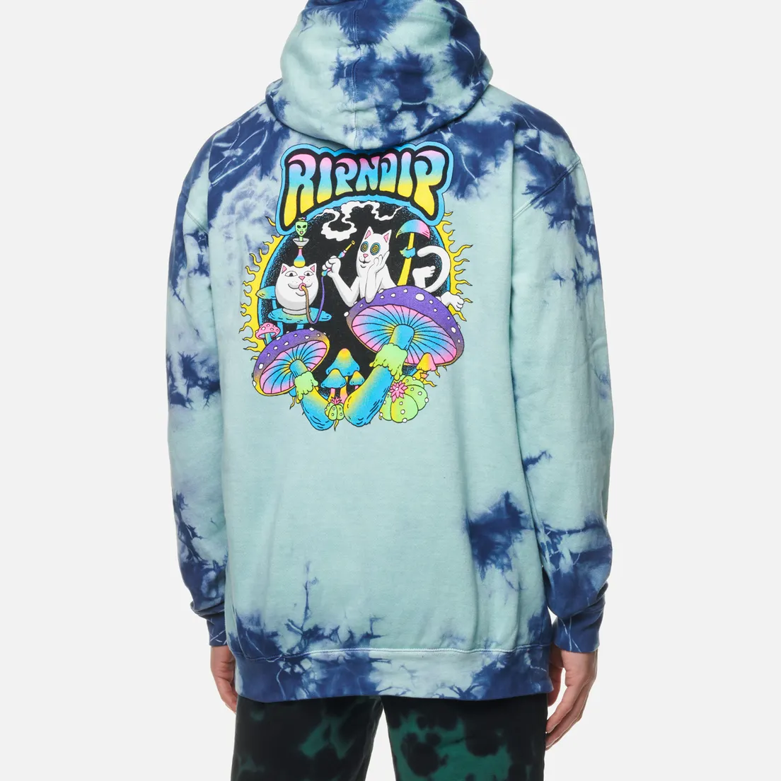 RIPNDIP Мужская толстовка Psychedelic Garden Hoodie