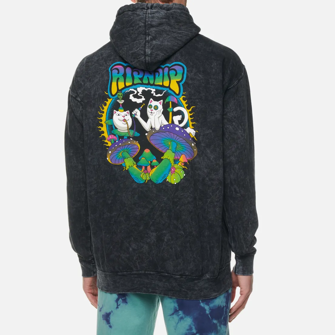 RIPNDIP Мужская толстовка Psychedelic Garden Hoodie