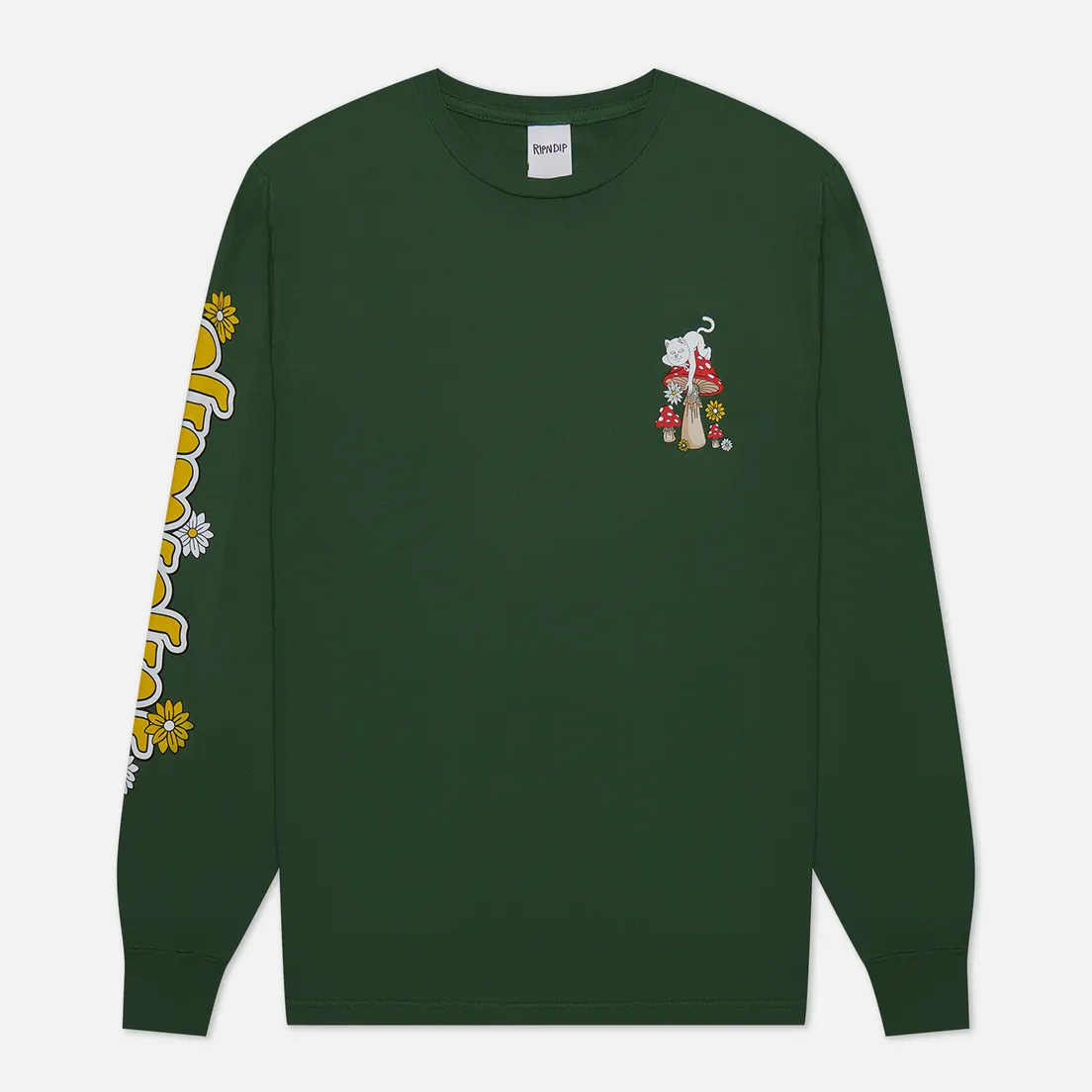 RIPNDIP Мужской лонгслив Caterpillar Garden