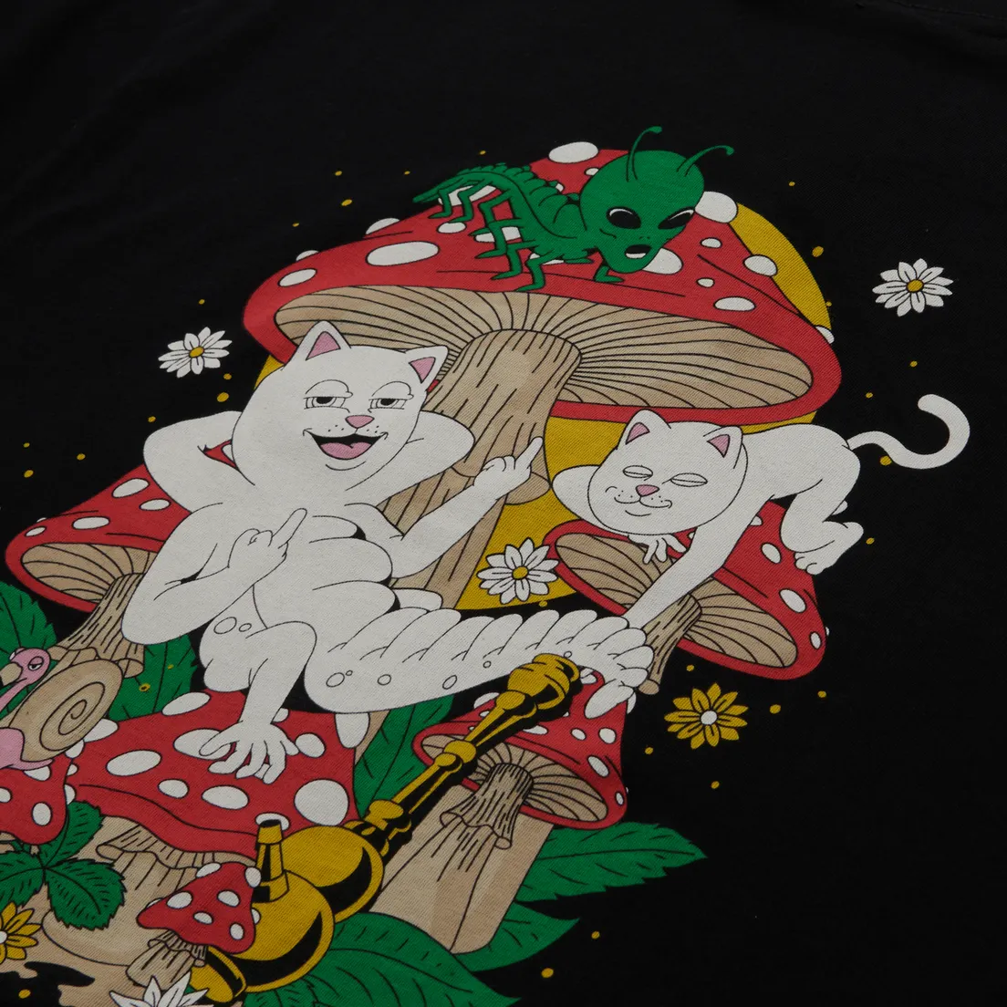 RIPNDIP Мужская футболка Caterpillar Garden