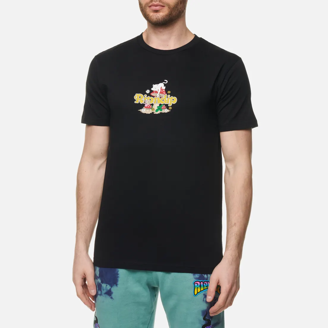 RIPNDIP Мужская футболка Caterpillar Garden