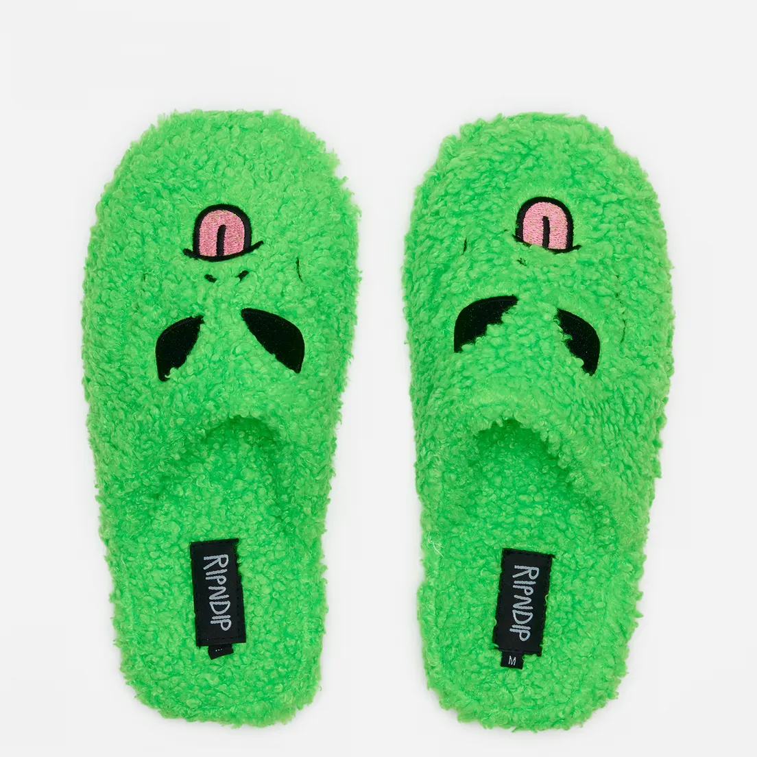 RIPNDIP Тапочки Alien Face Fuzzy House Slippers