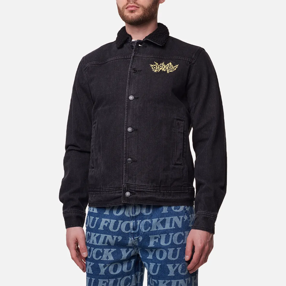 RIPNDIP Мужская джинсовая куртка Ripnlit Denim