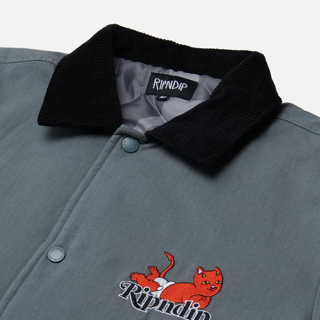 RIPNDIP Мужская демисезонная куртка Devil Baby Button Down