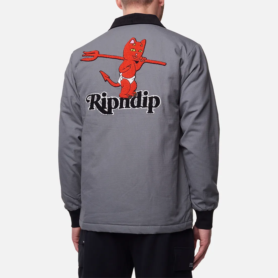 RIPNDIP Мужская демисезонная куртка Devil Baby Button Down