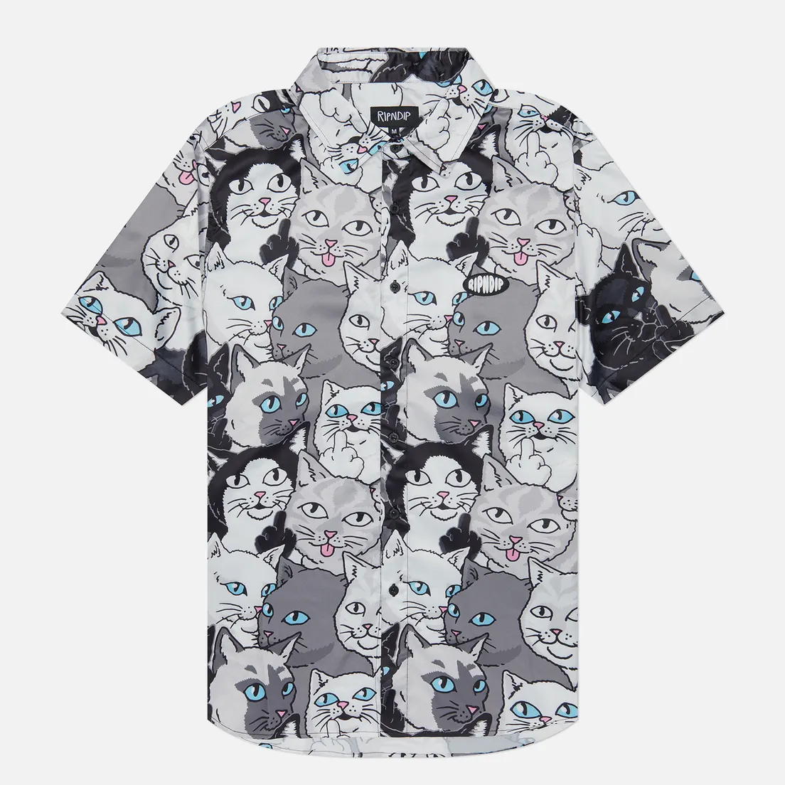 RIPNDIP Мужская рубашка Family Tree Button Up