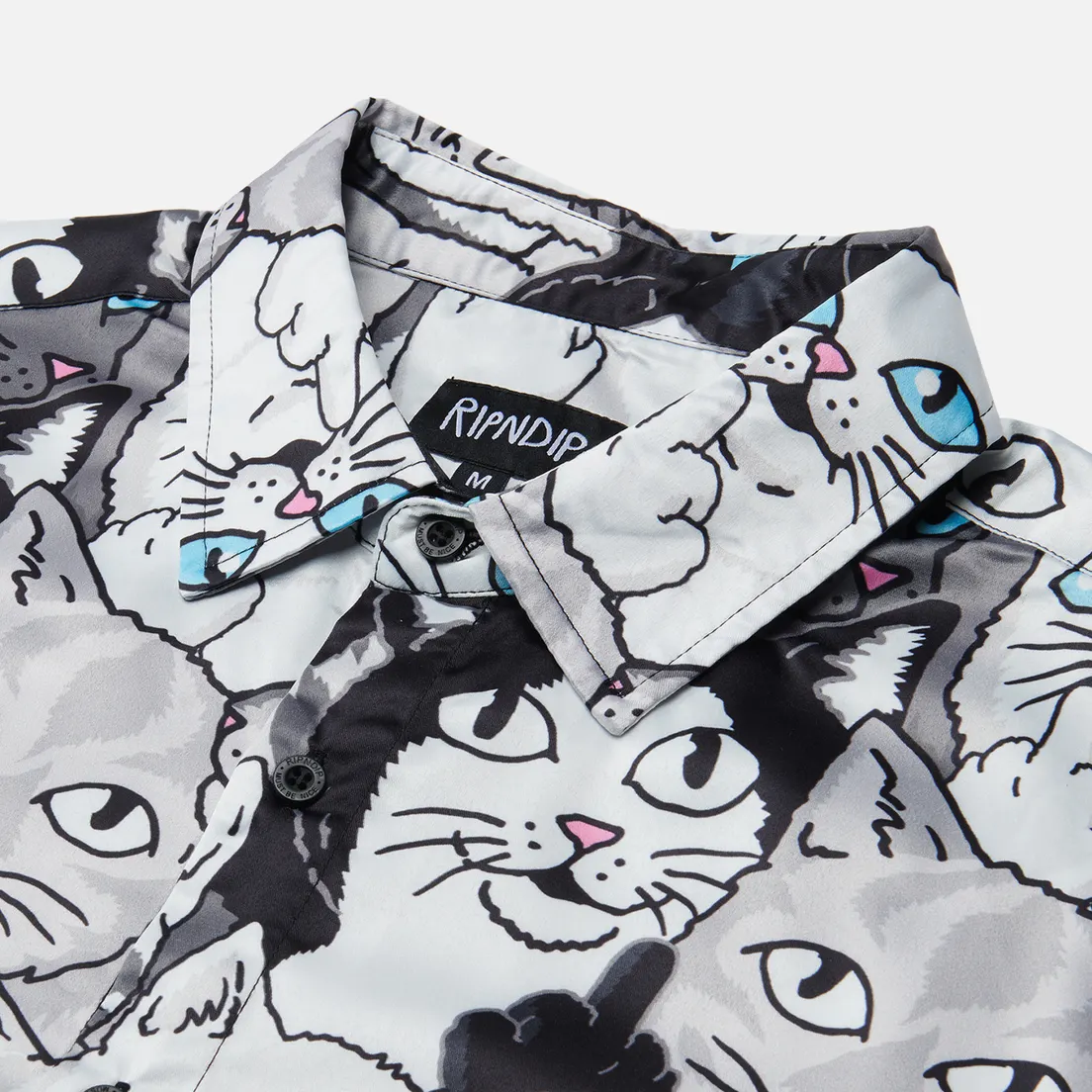 RIPNDIP Мужская рубашка Family Tree Button Up