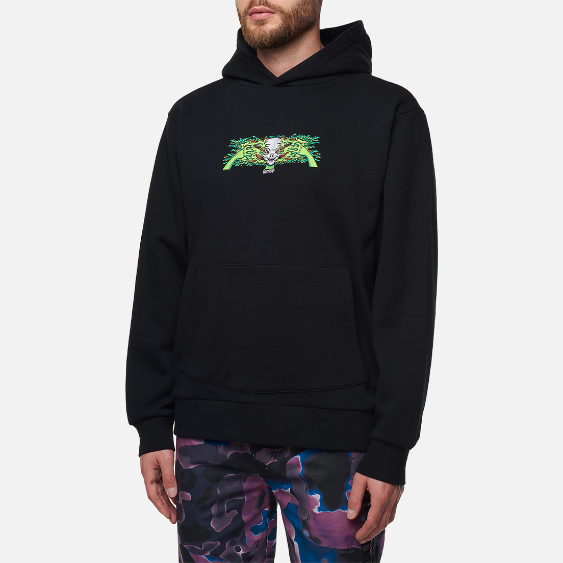 RIPNDIP Мужская толстовка Skull Face Hoodie