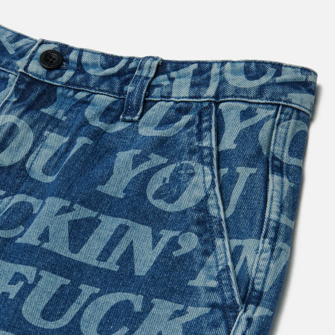 RIPNDIP Мужские шорты Fuckin Fuck Denim
