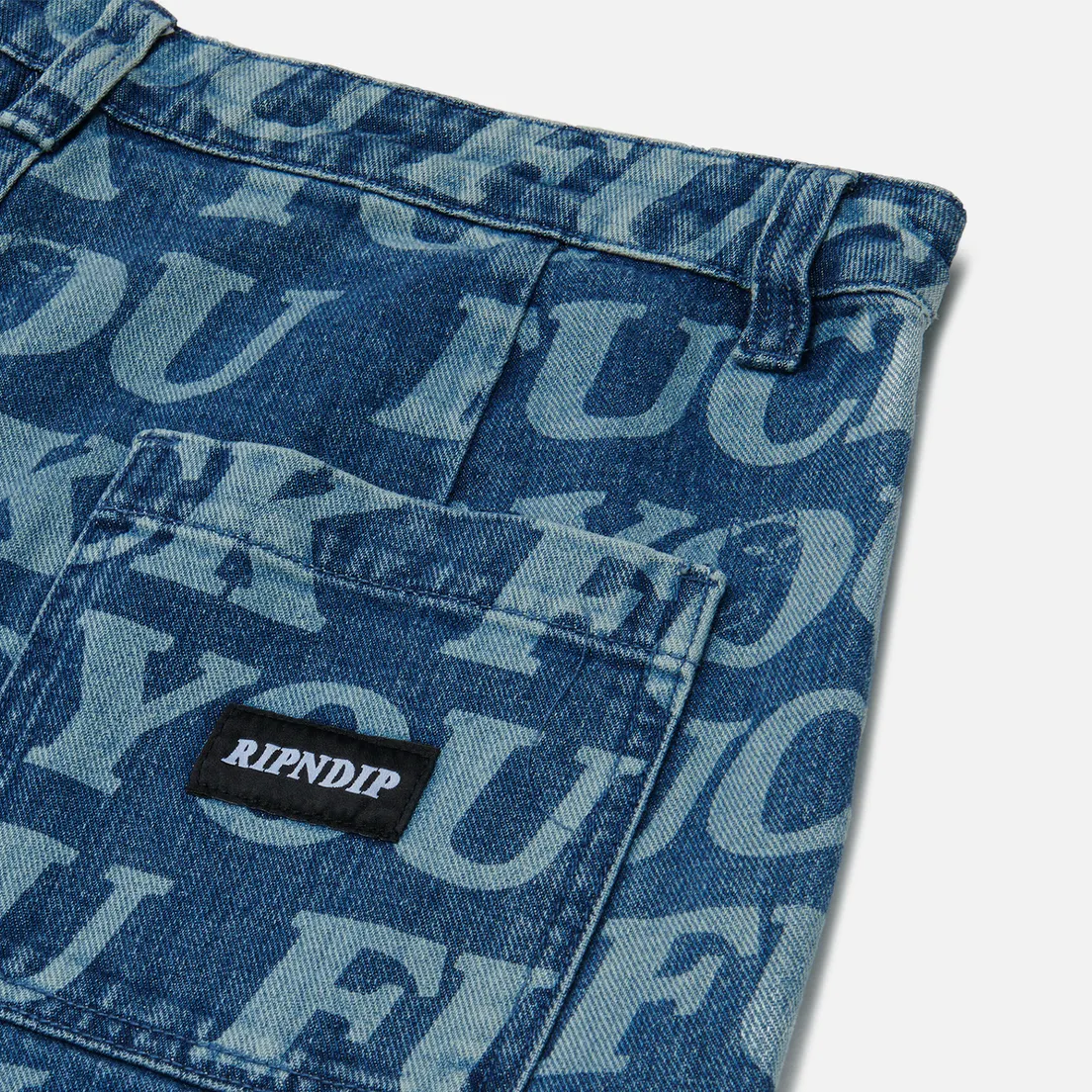 RIPNDIP Мужские шорты Fuckin Fuck Denim
