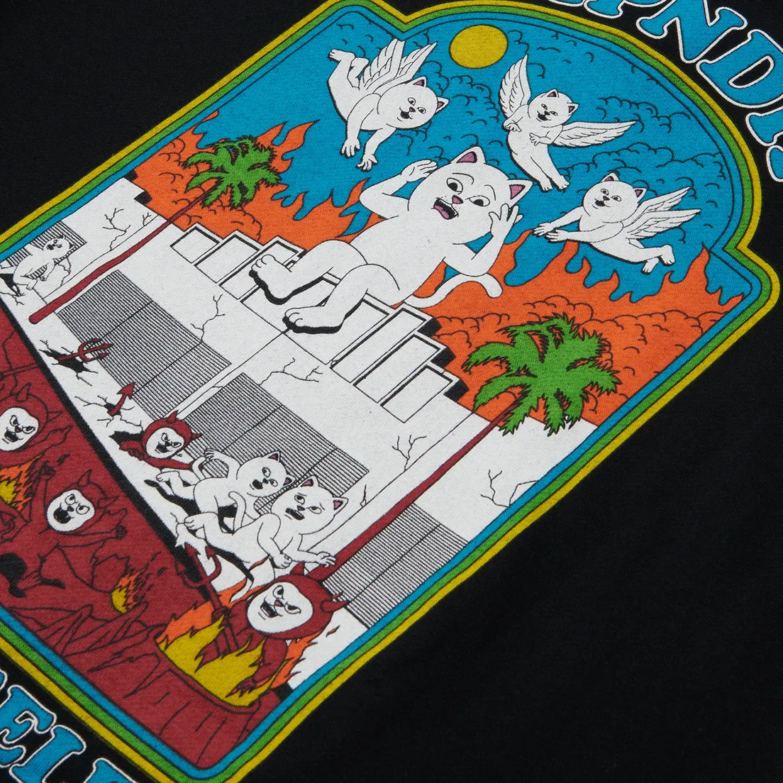 RIPNDIP Мужская толстовка Heaven On Earth Hoodie