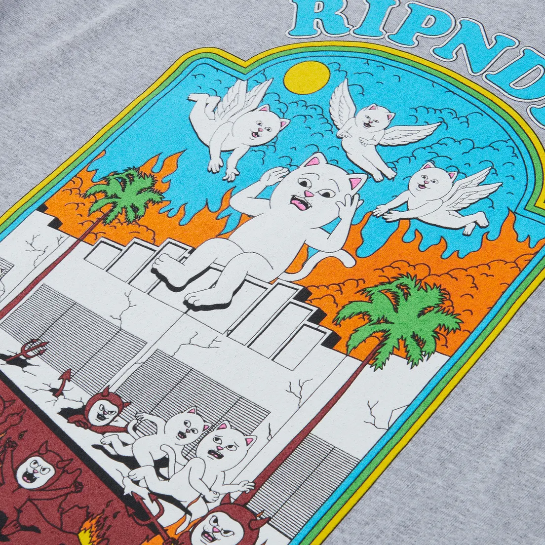 RIPNDIP Мужская футболка Heaven On Earth