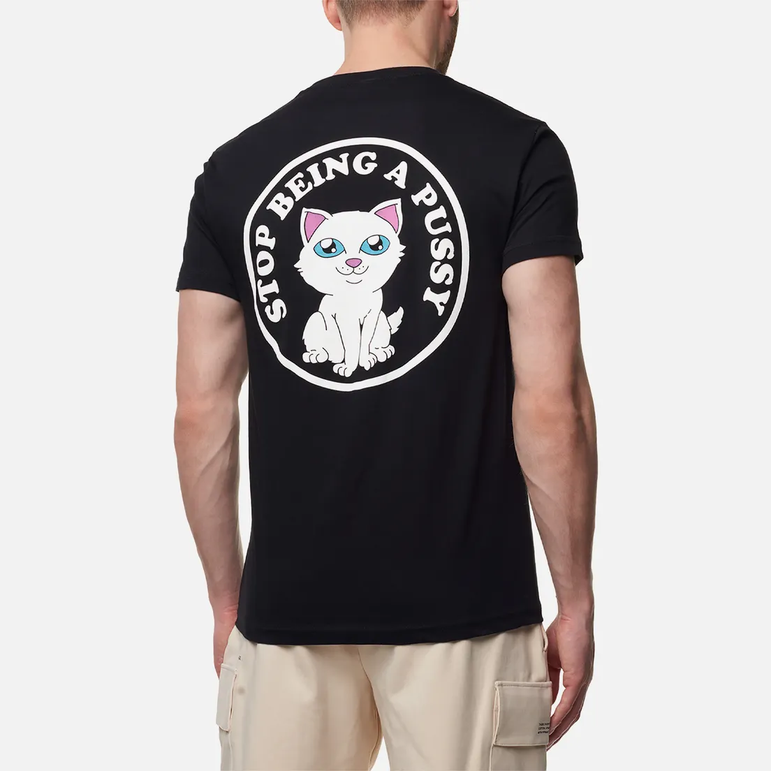 RIPNDIP Мужская футболка Stop Being A Pussy