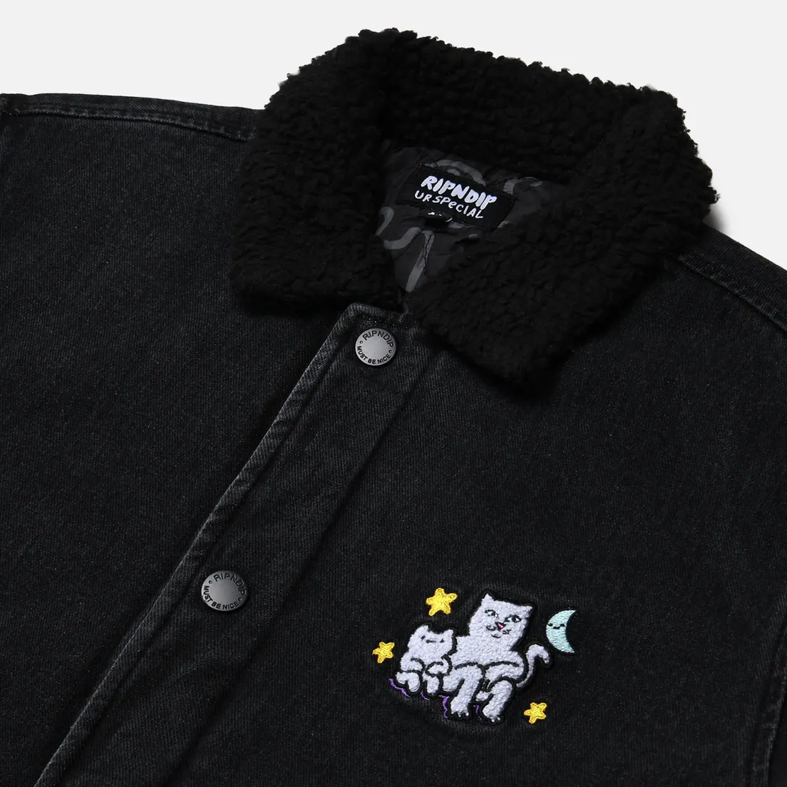 RIPNDIP Мужская джинсовая куртка Buddies In Space