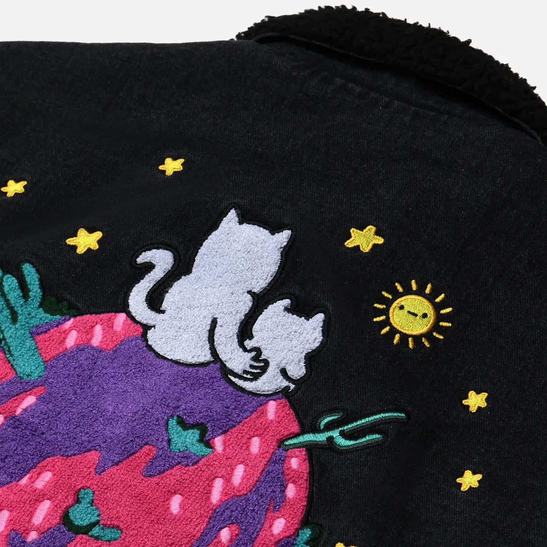 RIPNDIP Мужская джинсовая куртка Buddies In Space
