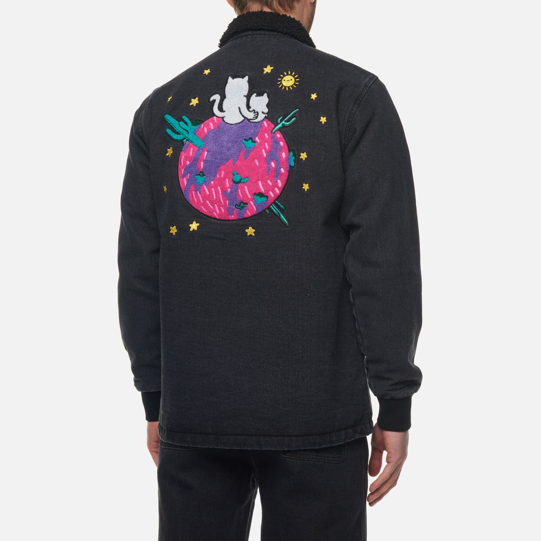 RIPNDIP Мужская джинсовая куртка Buddies In Space