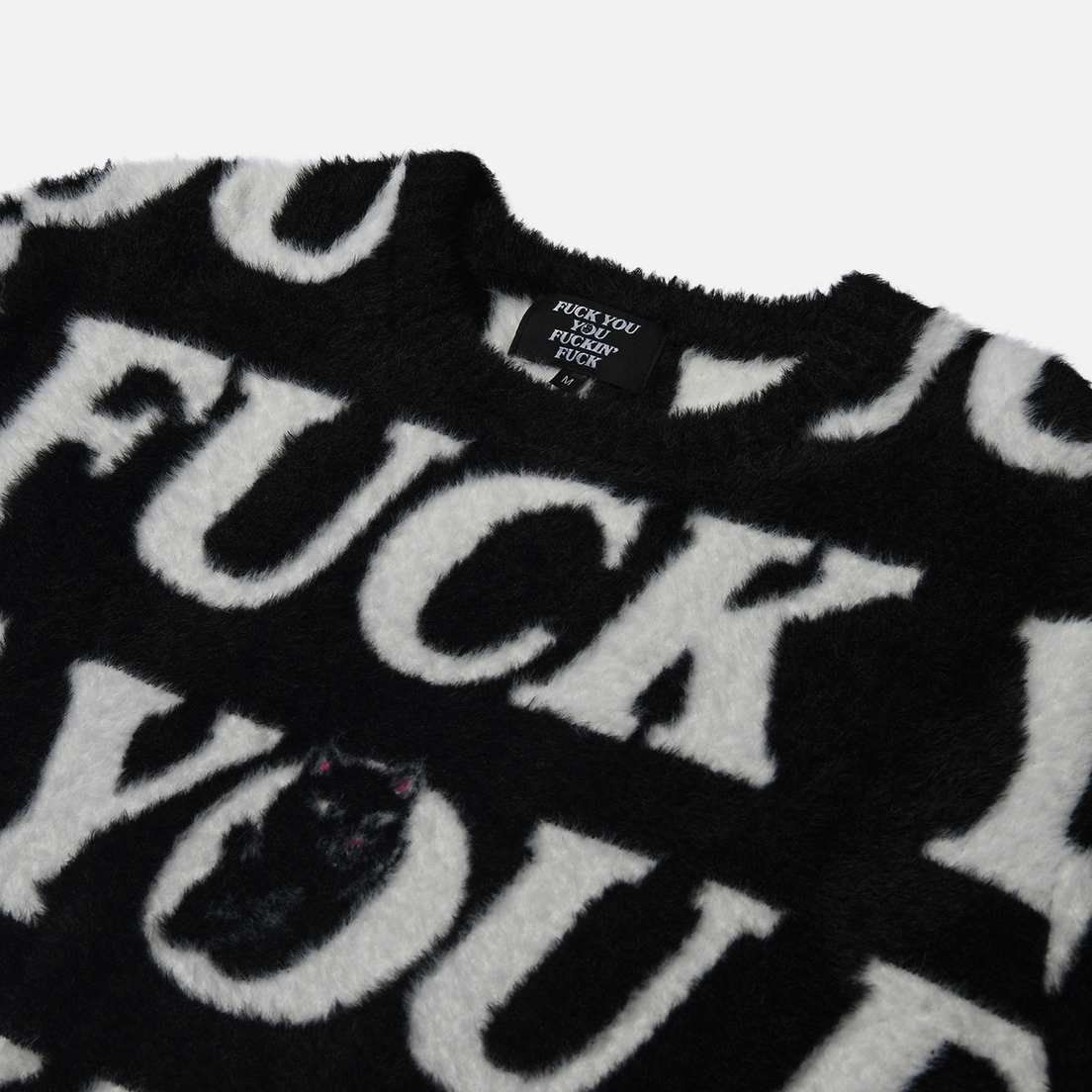 RIPNDIP Мужской свитер Fuckin Fuck Mohair