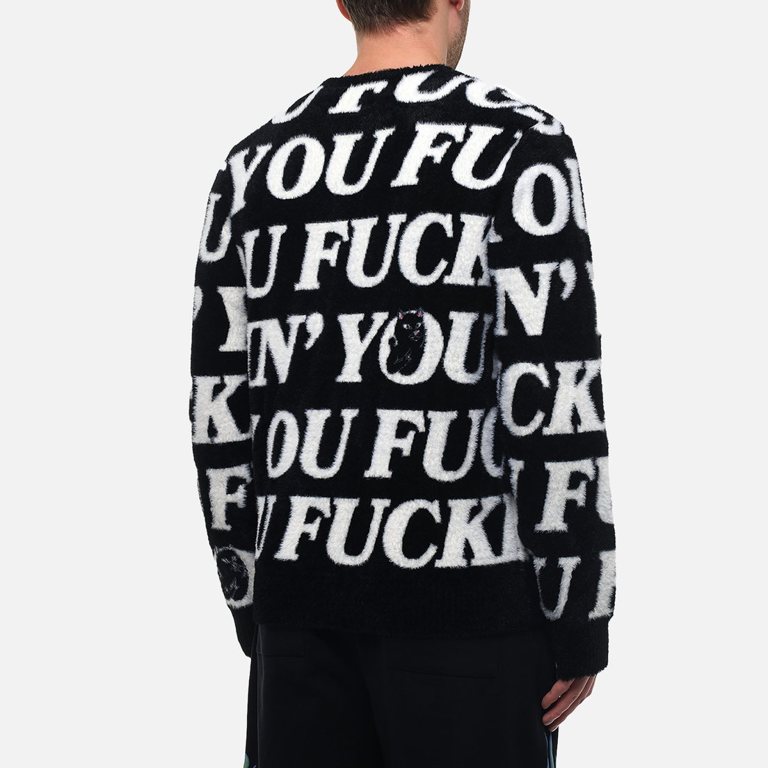 RIPNDIP Мужской свитер Fuckin Fuck Mohair