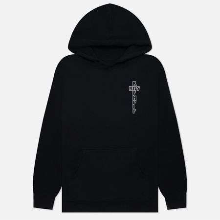 Мужская толстовка RIPNDIP x KISS Made For Lovin Ripndip Hoodie, цвет чёрный, размер L