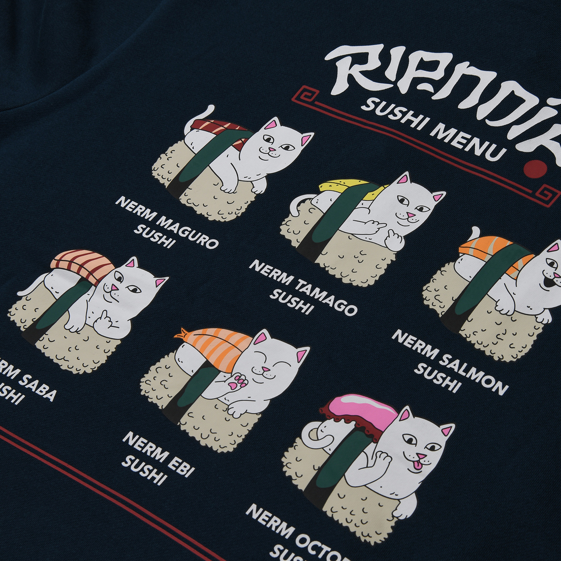 RIPNDIP Мужская толстовка Sushi Nerm Hoodie