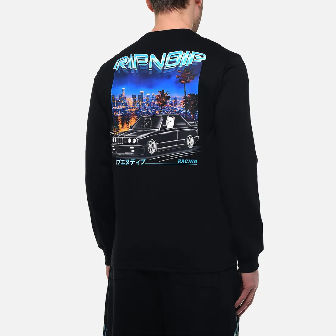 RIPNDIP Мужской лонгслив Vroom Vroom