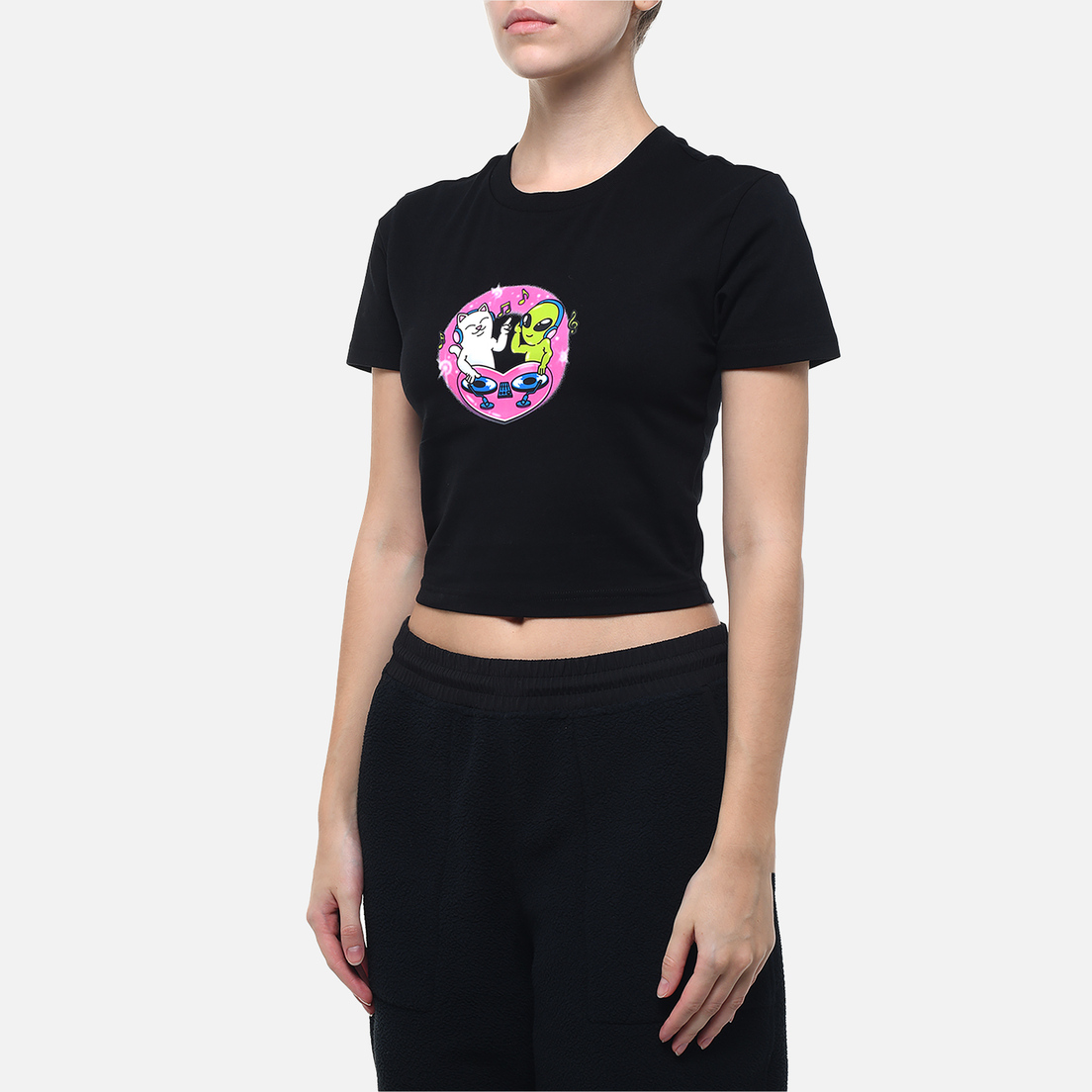 RIPNDIP Женская футболка Love Is Ripndip Cropped Baby