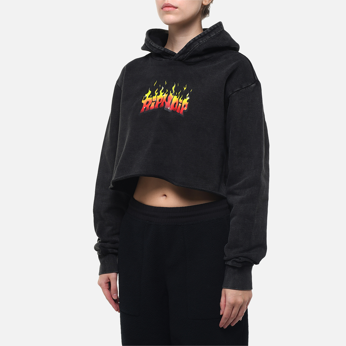 RIPNDIP Женская толстовка Scary Cute Cropped Hoodie