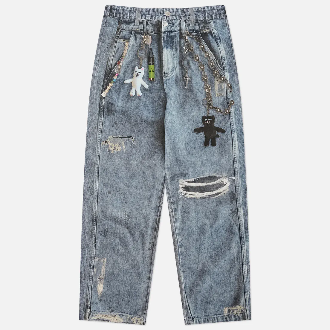 RIPNDIP Мужские джинсы Real Straight Leg Denim