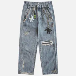RIPNDIP Мужские джинсы Real Straight Leg Denim
