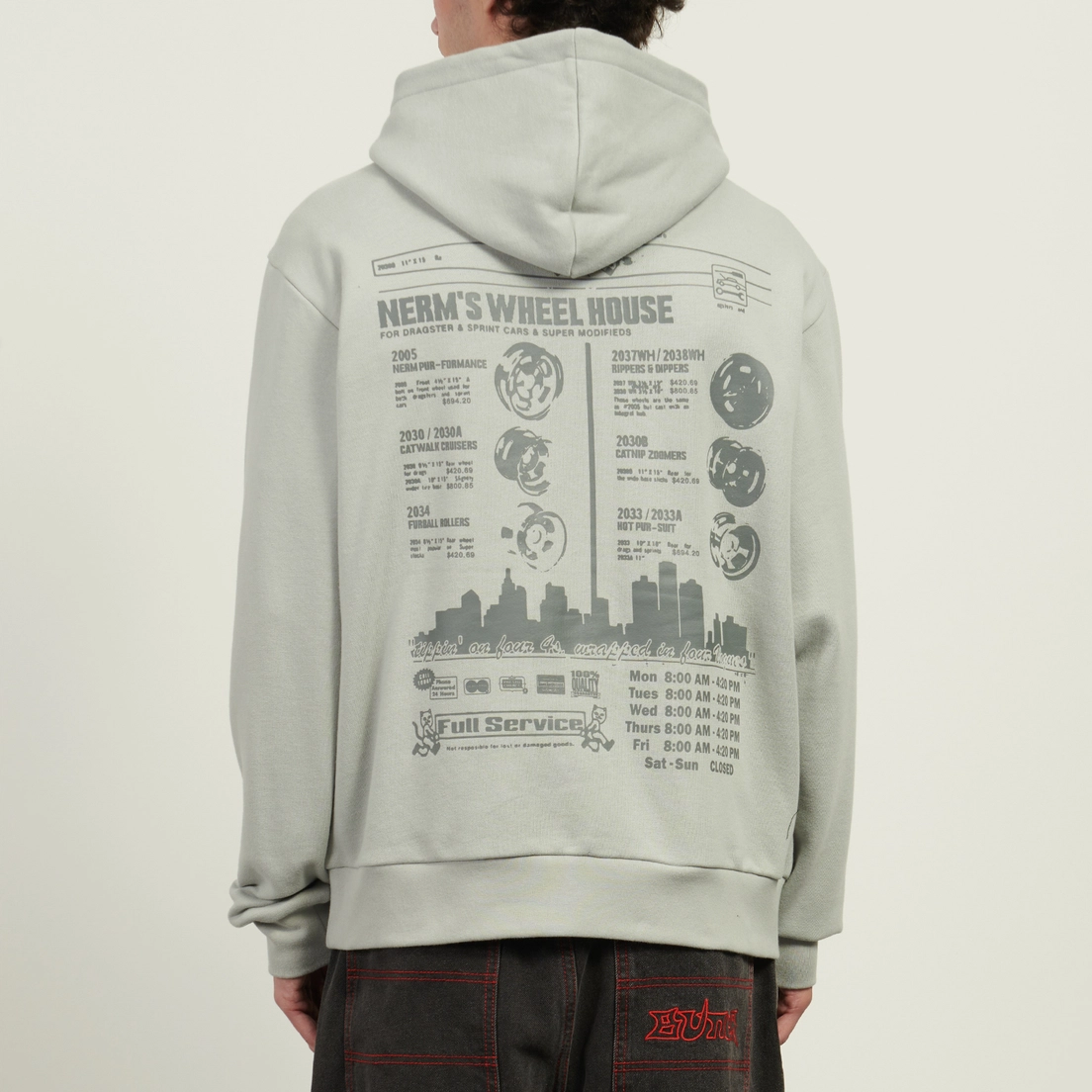 RIPNDIP Мужская толстовка Nerm On Wheels Hoodie